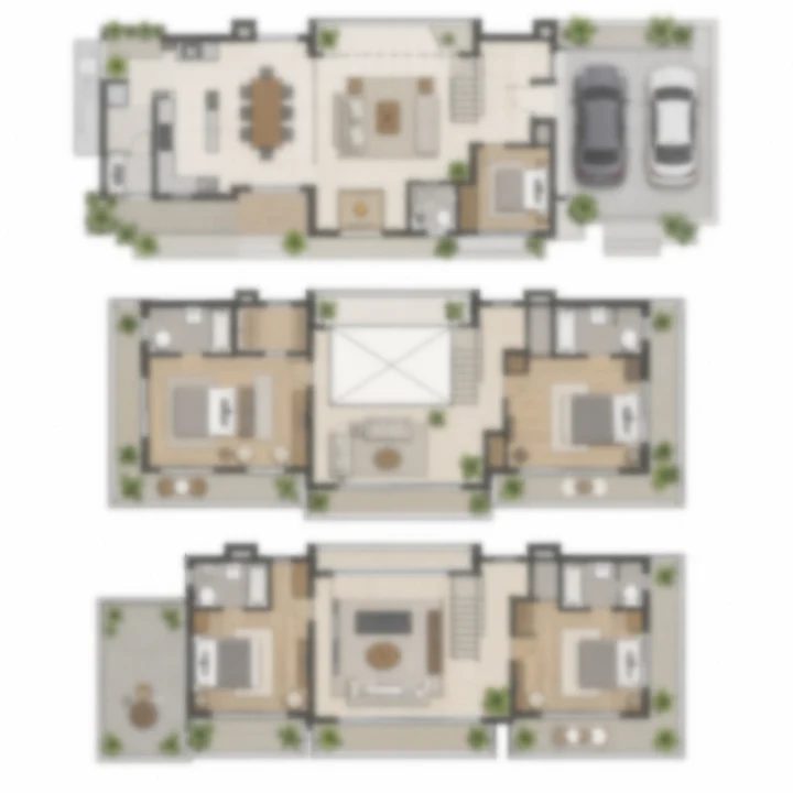 Vaishnavi Villas Sarjapur Road type 1B villa indicative floor plan Vaishnavi Villas Sarjapur Road type 1B villa indicative floor plan